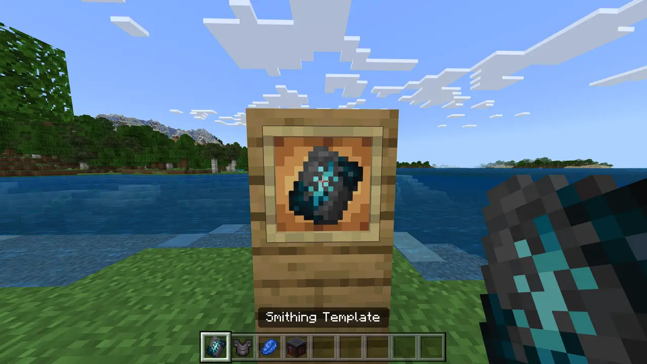 Cara Menggunakan Smithing Template Di Minecraft