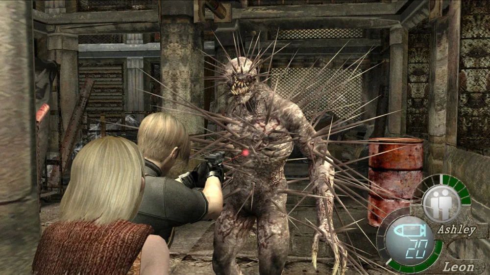 Musuh Resident Evil 4 Regenator Iron Maiden