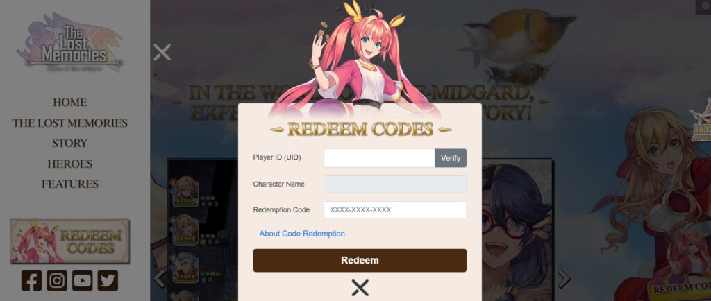 Ragnarok The Lost Memories Kode Redeem
