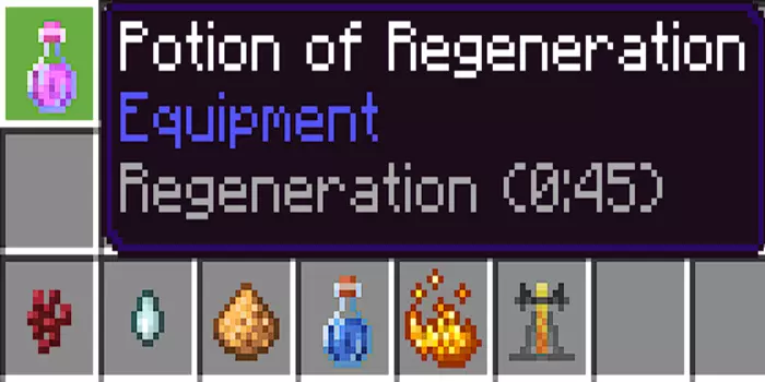 Cara Membuat Potion of Regeneration di minecraft