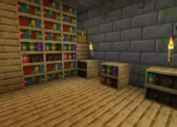 Cara Membuat Chiseled Bookshelf di Minecraft