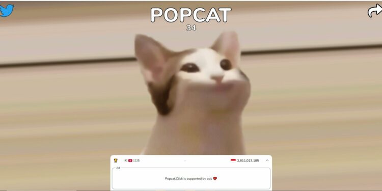 Popcat Game Web yang Viral Banget, Simak Penjelasan Mengapa Popcat Viral