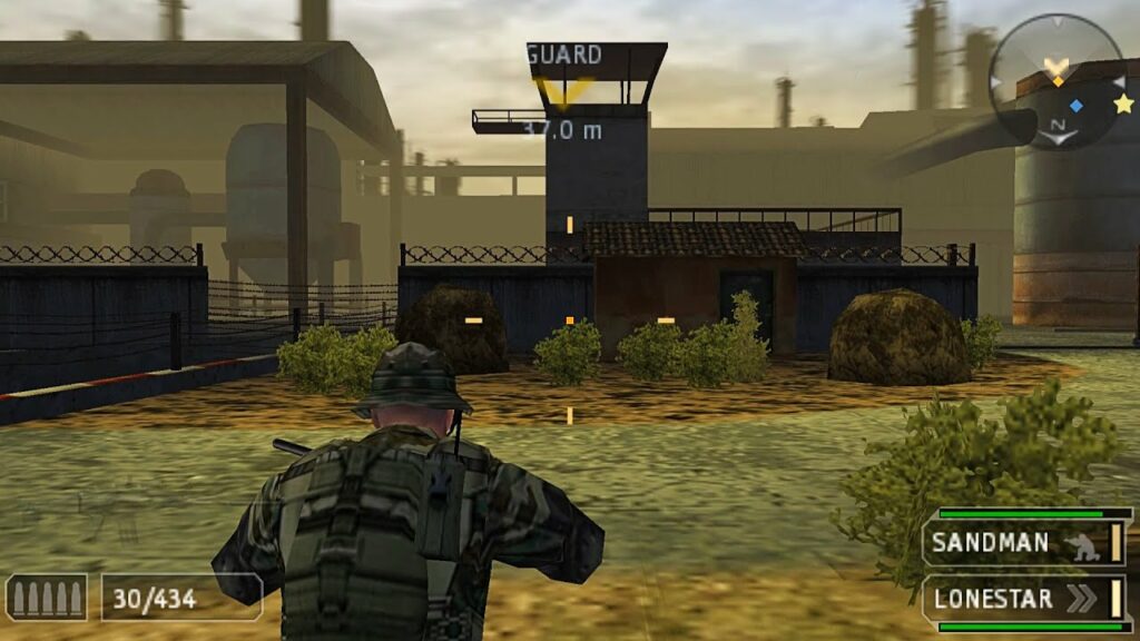 Game PSP Terbaik Eksklusif Socom U.S Navy Seal Fireteam Bravo Series