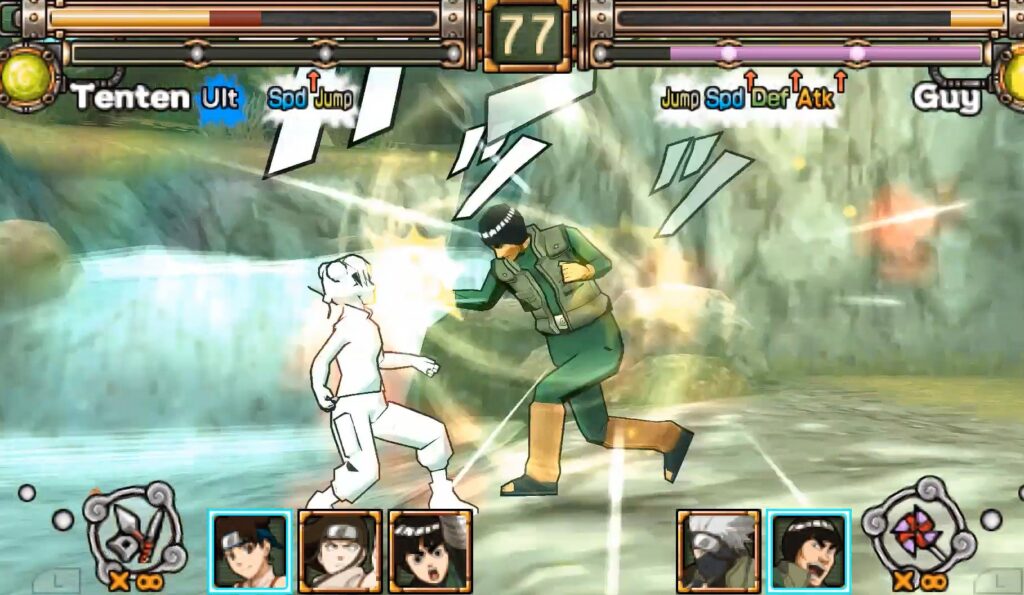 Game PSP Terbaik Eksklusif naruto ultimate ninja heroes