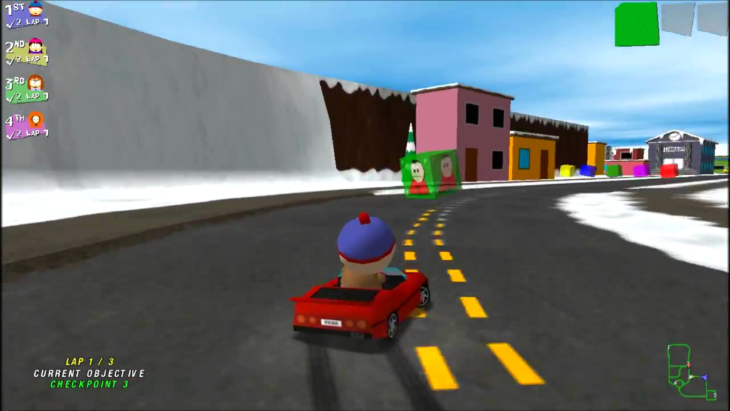 South Park Rally Game Balap PS1 Terbaik