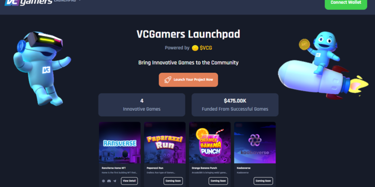 VCGamers Hadirkan Launchpad, Platform yang Hubungkan Game Dev dengan Blockchain