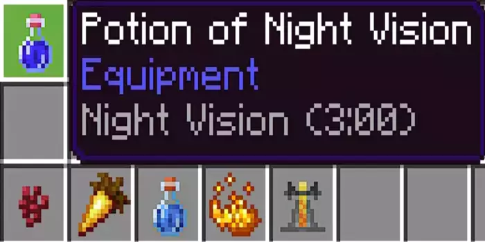 Cara Membuat Potion of Night Vision di Minecraft