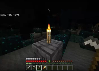cara membuat torch di minecraft