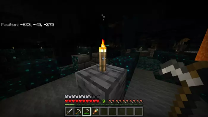 cara membuat torch di minecraft