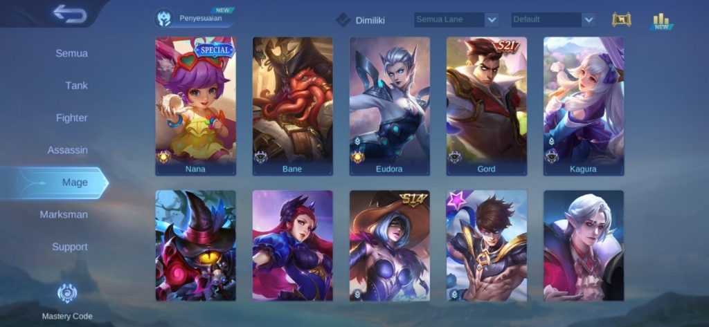 Tier List Hero Paling Kuat di Mobile Legends