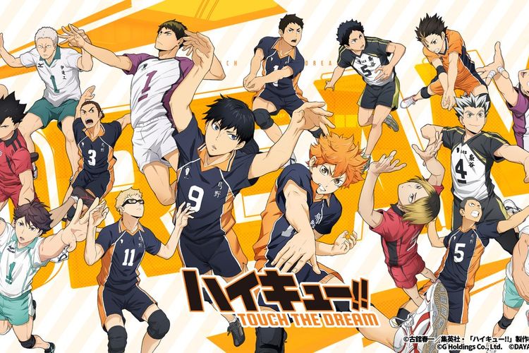 Download Haikyuu Touch The Dream, Game Anime Bola Voli Dengan Nama yang Sama