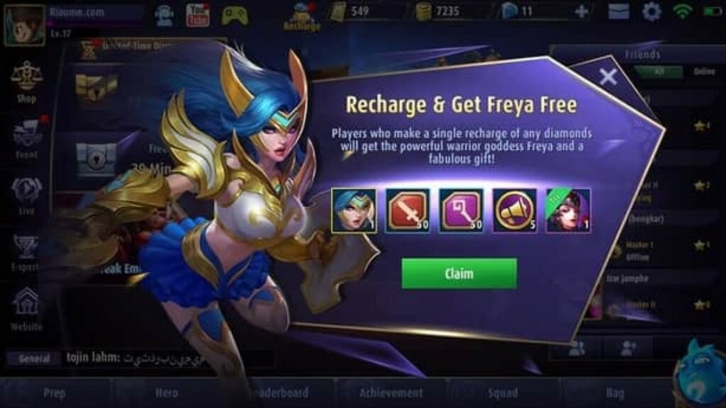 Gampang, Cara Top Up Mobile Legends di VocaGame