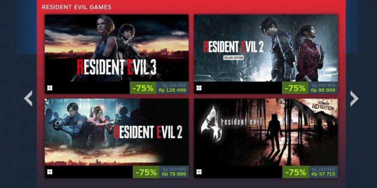 Segera Rilis RE 4 Remake, Franchise Resident Evil Diskon Besar-Besaran Hingga 87%