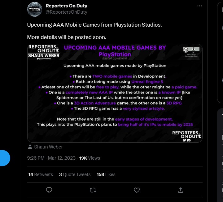 Sony Dirumorkan Tengah Kembangkan Game AAA di Mobile? Simak Detailnya