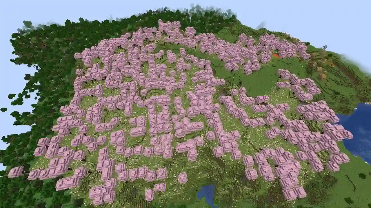 7 Seed Minecraft Cherry Grove Terbaik Maret 2023