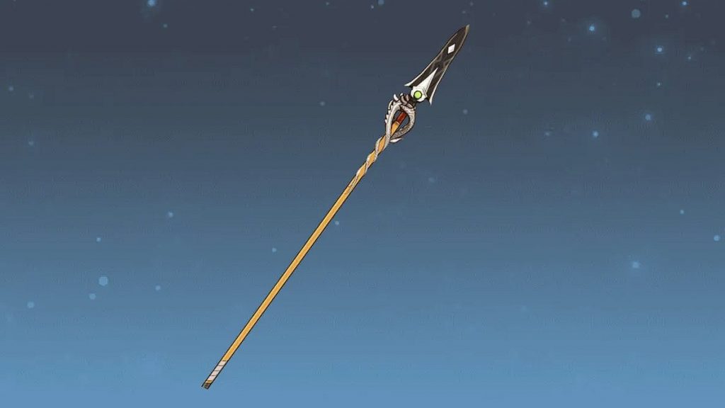 Senjata Hu Tao Terbaik Lithic Spear