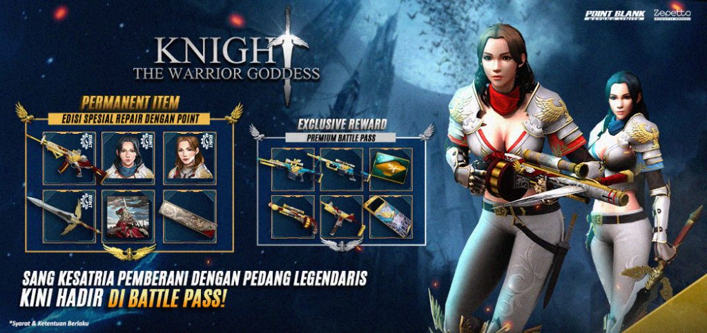 5 Item Pointblank yang Gaboleh Kelewatan di Battle Pass Season 5 Knight