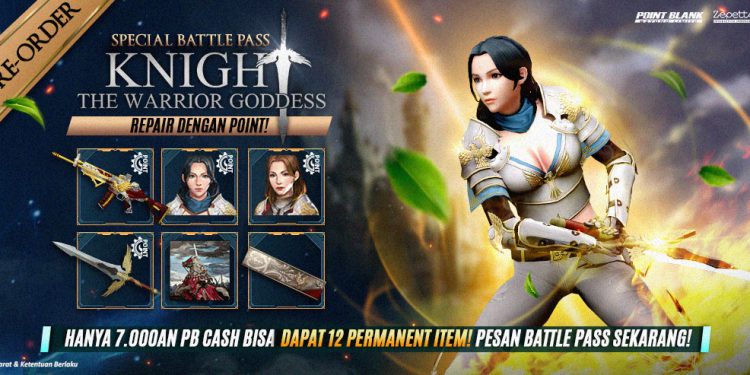 Battle Pass Season 5 Point Blank Telah Rilis, Tema Knight Keren
