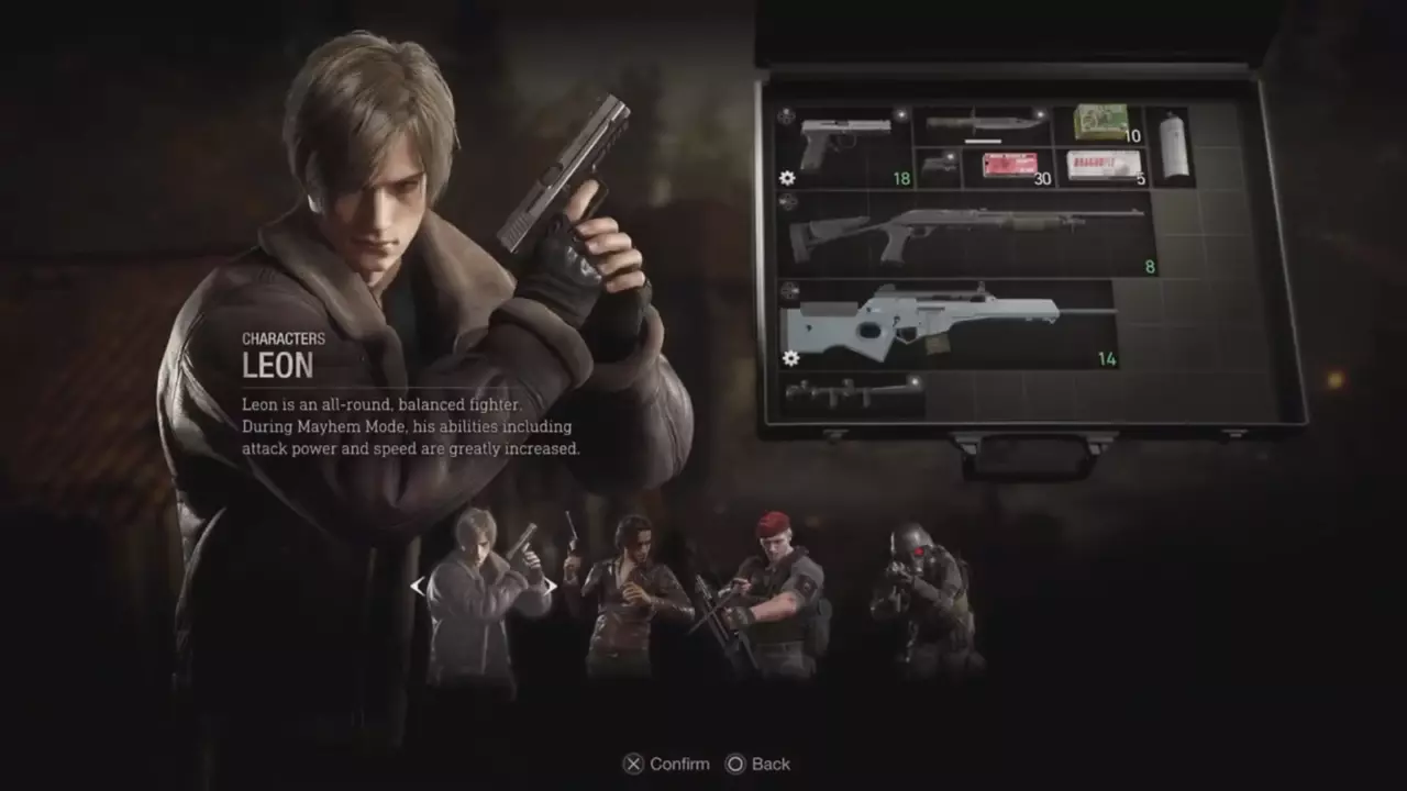Karakter The Mercenaries Resident Evil 4 Remake Terbaik