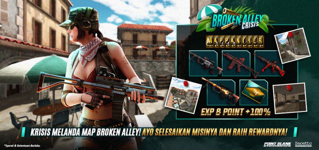 Point Blank Hadirkan Map Baru Yang Seru Abis Broken Valley