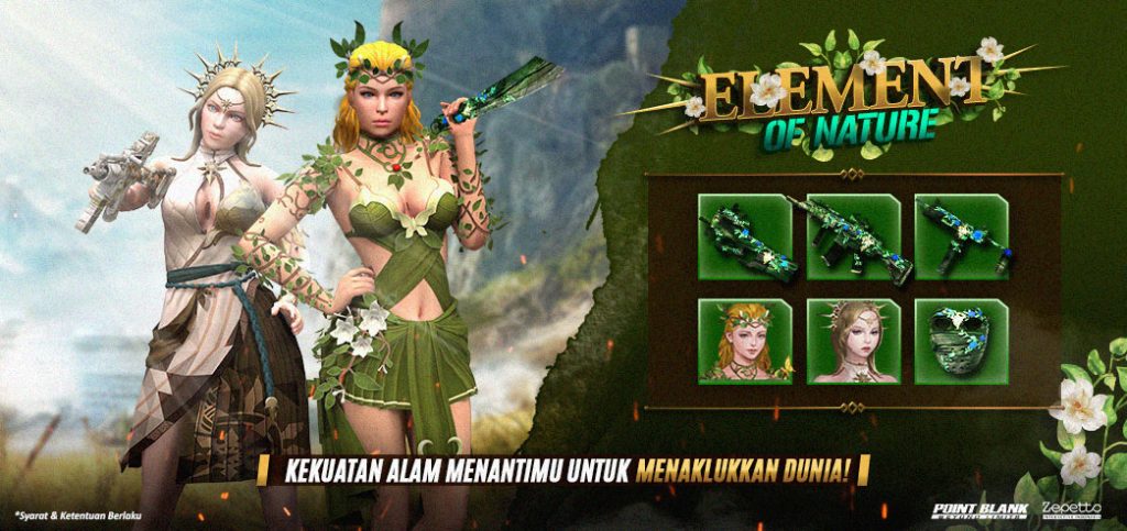 Update Point Blank Bawa Karakter Baru, Dewi Cahaya dan Dewi Alam dengan Visual yang Menarik