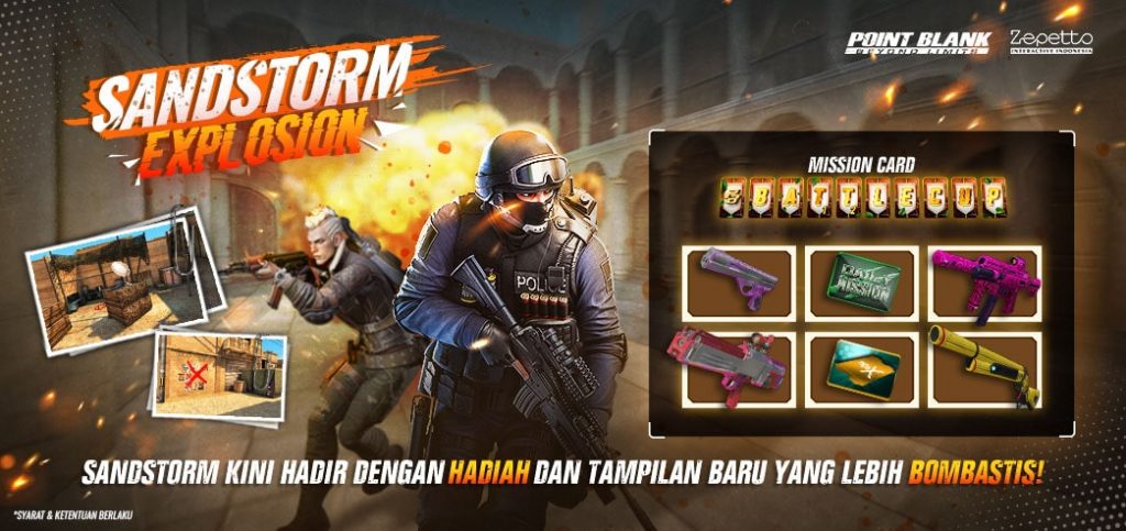 Point Blank Bakal Revamp Map Sandstorm? Begini Bocorannya