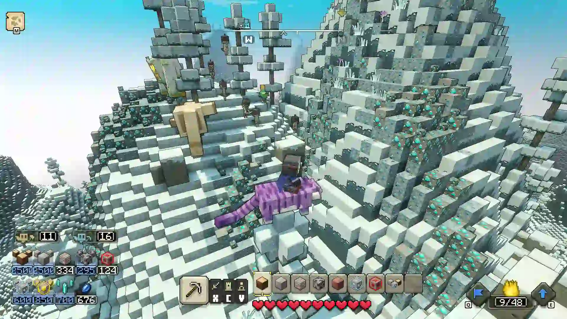 Cara Mendapatkan Diamond di Minecraft Legends