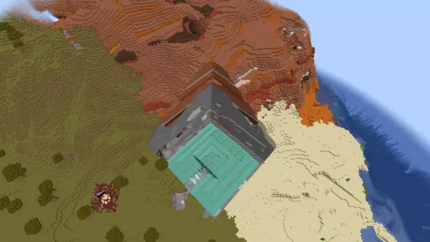 Bug Minecraft Ini Bikin Ocean Monument Muncul di bawah Gunung!