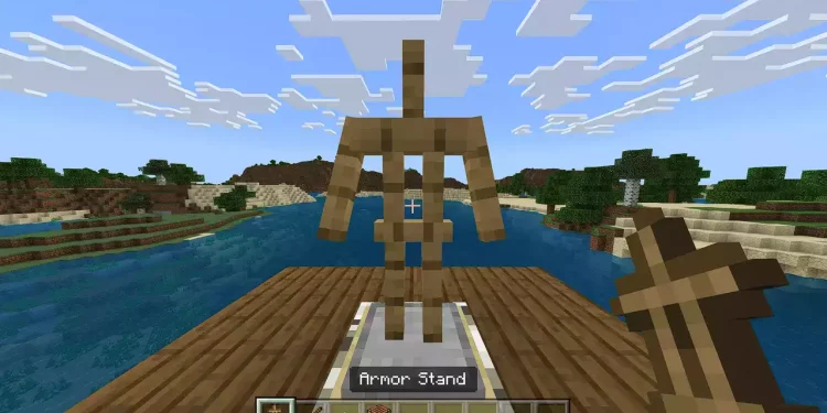 Cara Membuat Armor Stand di Minecraft