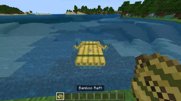 Cara Membuat Raft di Minecraft