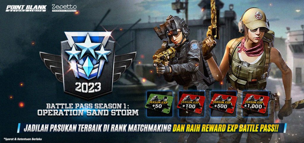 Point Blank Rilis Battle Pass Spesial Military Tactical, Cek Detailnya