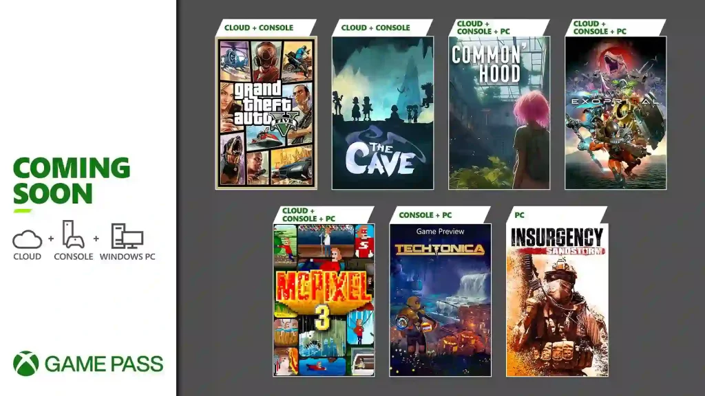 xbox game pass juli 2023