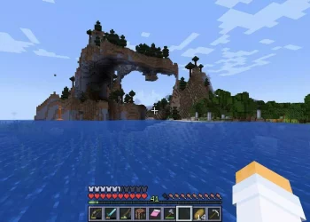 Pemain Minecraft Ini Tenemukan Tebing Berbentuk Tidak Biasa Saat Menjelajah