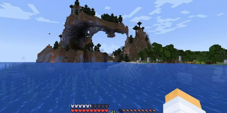 Pemain Minecraft Ini Tenemukan Tebing Berbentuk Tidak Biasa Saat Menjelajah