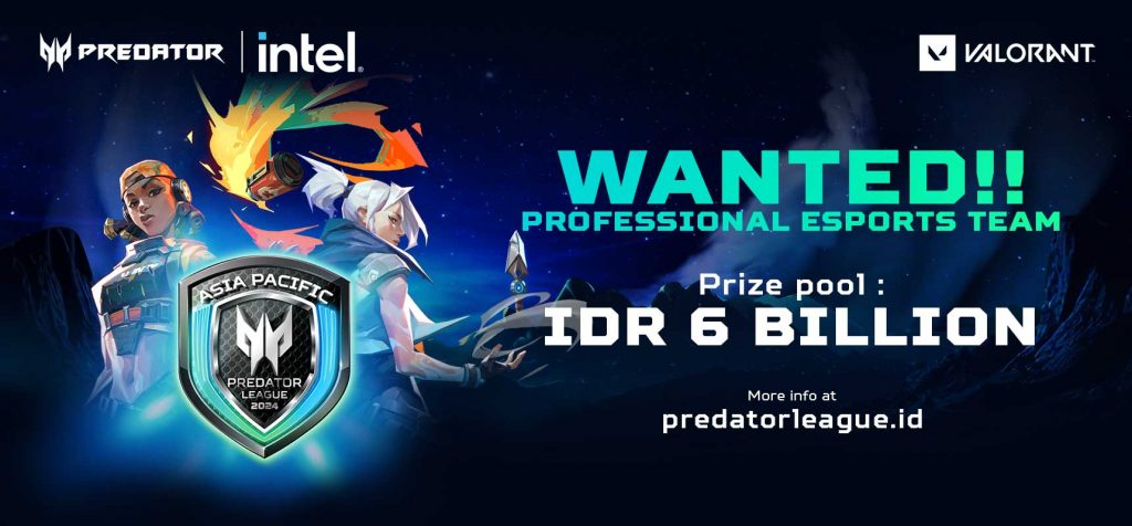 Grand Final APAC Predator League 2024 Segera Digelar, Acer Mulai Pencarian Tim Valorant Terbaik untuk Wakili Indonesia