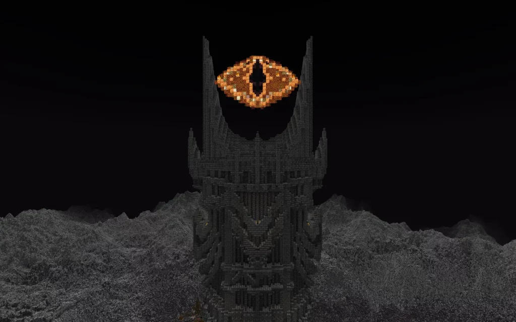 Pemain Minecraft Ini Berhasil Membuat Eye of Sauron Dalam Waktu 2 Bulan!