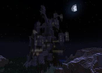 Pemain Minecraft Ini Bangun Istana Dracula dari Castlevania