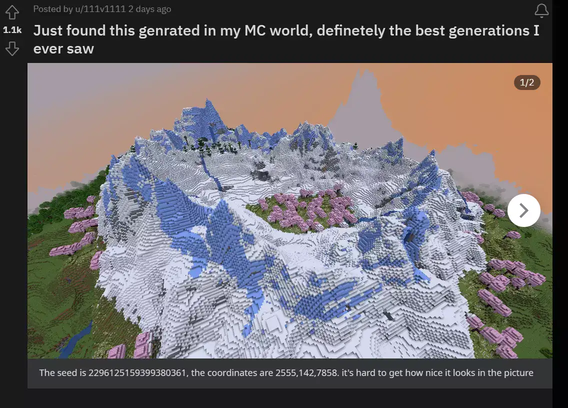 Pemain Minecraft Ini Temukan Biome Cherry Grove di Tempat yang Tak Terduga dan Luar Biasa Indah!