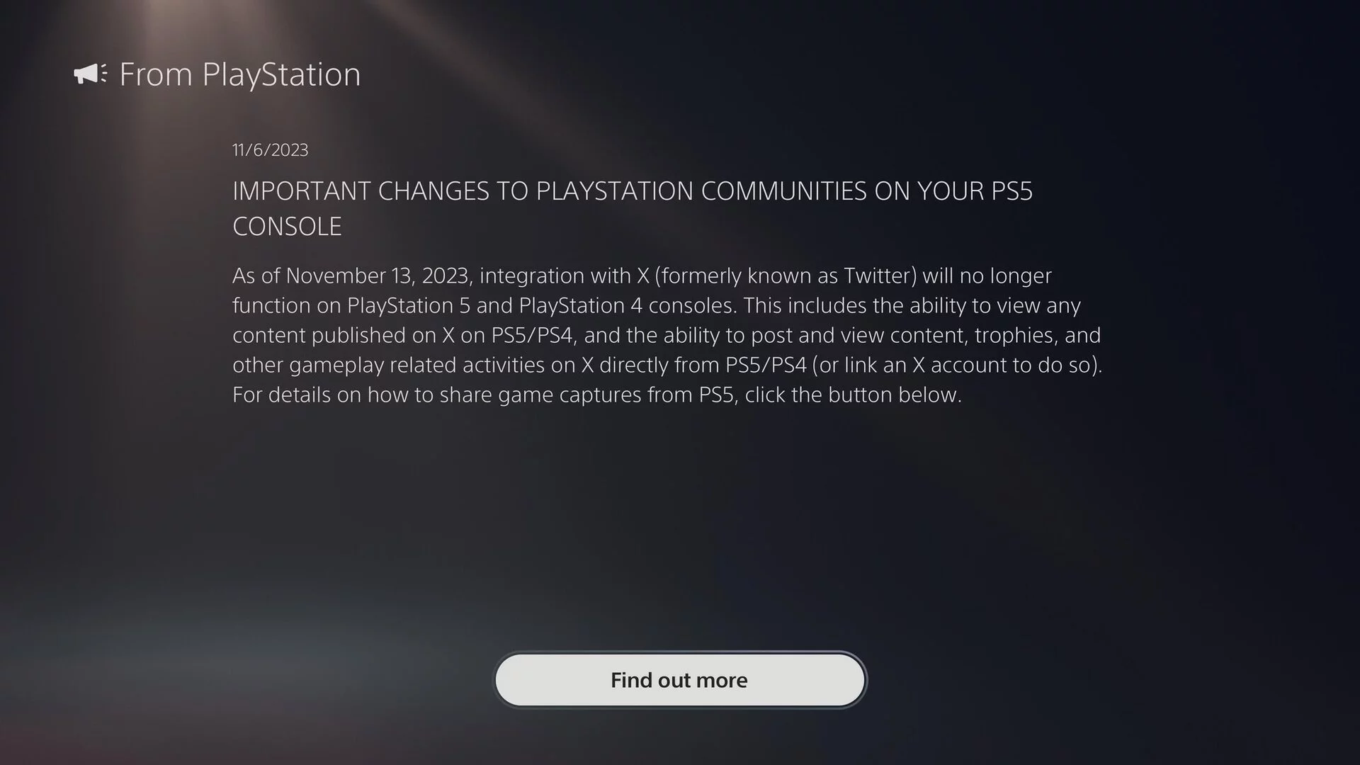 Sony Resmi akan Hapus Integrasi Twitter X Pada PS4 PS5 Bulan Ini 1