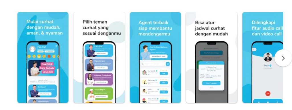 5 Rekomendasi Aplikasi Curhat Online Untuk Kesehatan Mental