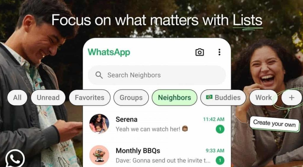 WhatsApp Perkenalkan Fitur “Custom Lists” untuk Kelola Chat Lebih Efektif