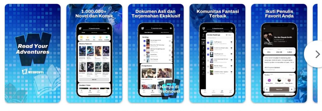 9 Aplikasi Baca Novel Online & Offline Terbaru