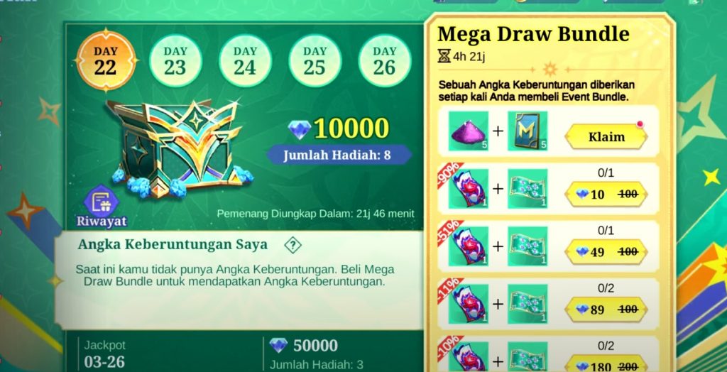 Daftar Semua Event yang Akan Rilis di Original Server Mobile Legends Maret April 2025