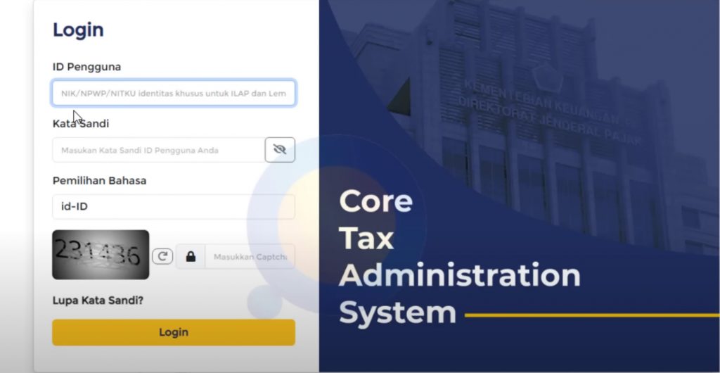 Cara Untuk Akses Sistem Coretax Guide