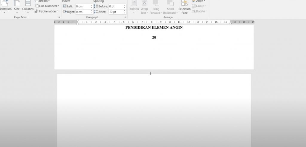 2 Cara Menghapus Halaman Kosong yang Tidak Bisa Dihapus Microsoft Word