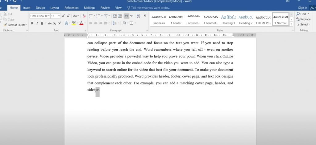 2 Cara Menghapus Halaman Kosong yang Tidak Bisa Dihapus Microsoft Word