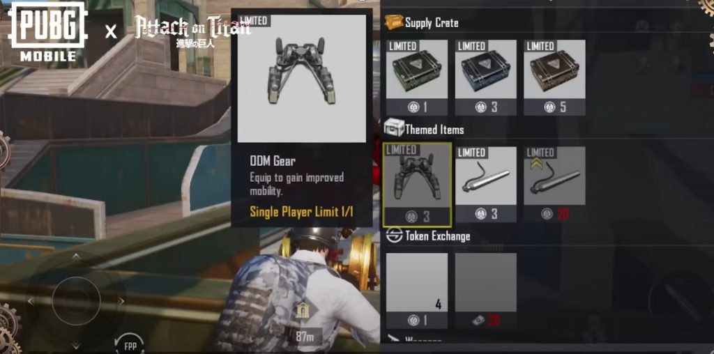 Cara Mendapatkan Gear ODM untuk Counter Titan di PUBG Mobile