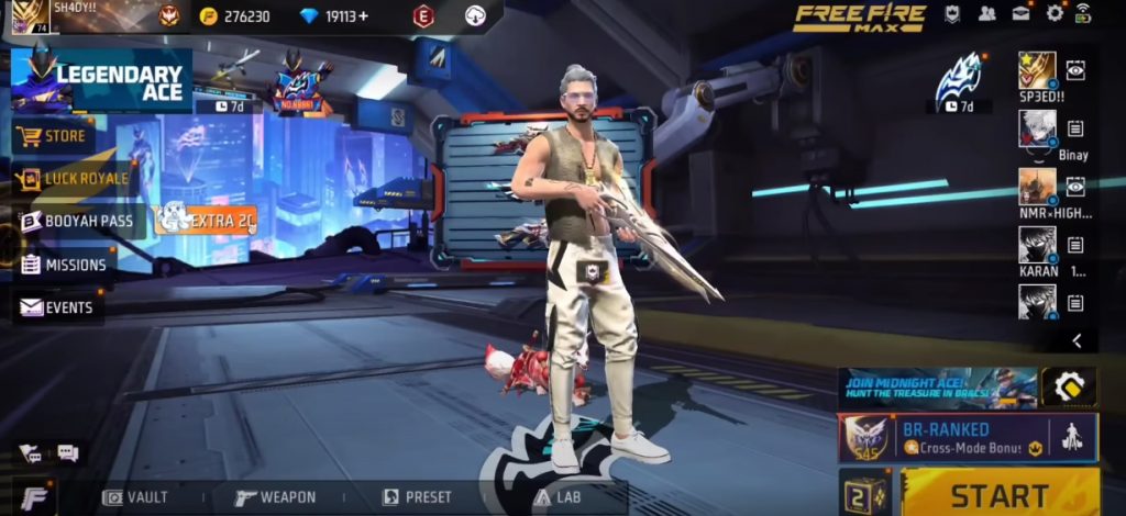 Penjelasan Event Baru Legendary Ace Token Tower Free Fire