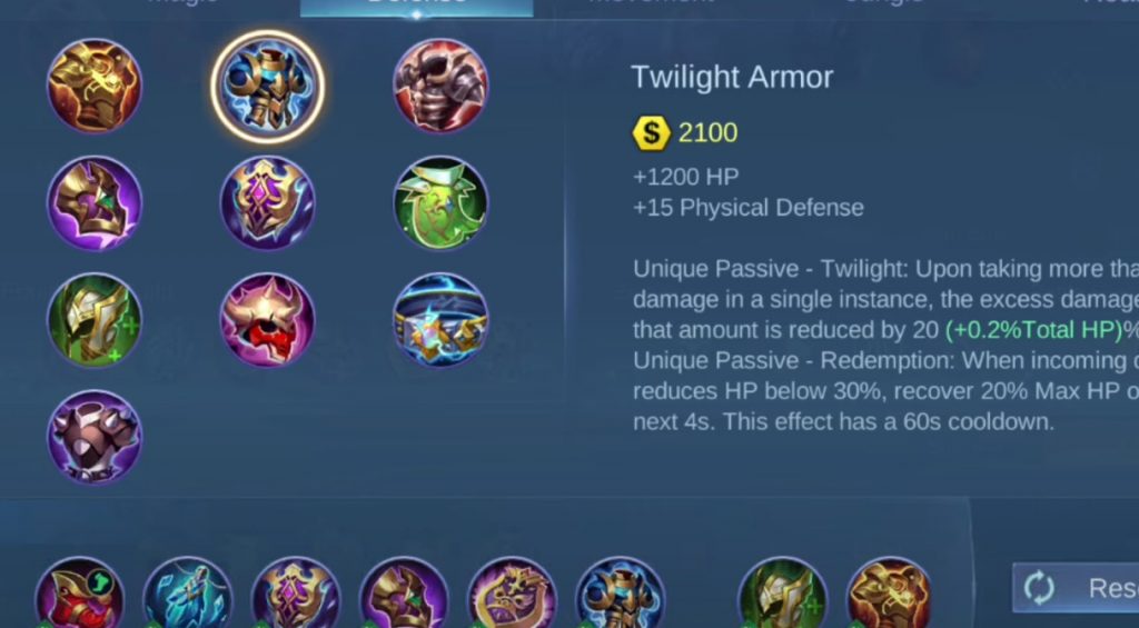 Twilight Armor Mobile Legends Dapatkan Buff, Jadi Makin OP!