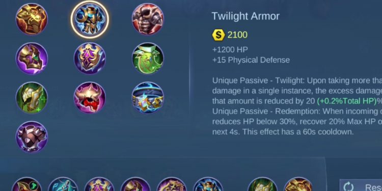 Twilight Armor Mobile Legends Dapatkan Buff, Jadi Makin OP!
